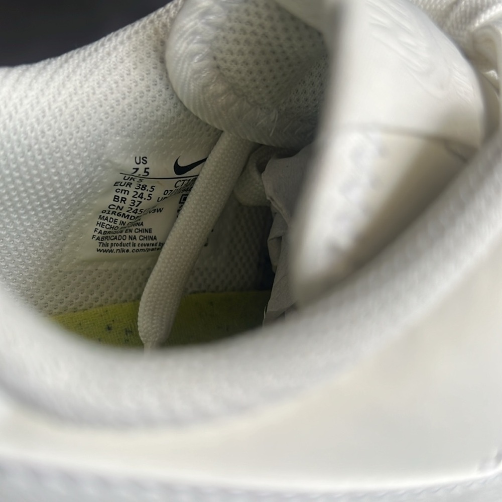Nike Air Force 1 Crater Summit White. 7.5. Possible factory flaw (see pic) - Picture 7 of 7